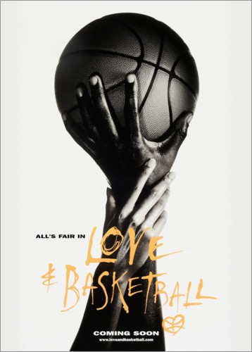 Póster Love & Basketball (baloncesto)
