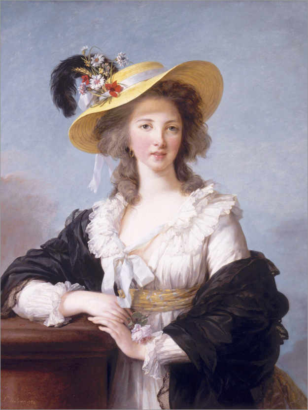 Póster Duchess of Polignac (Marie Antoinette)