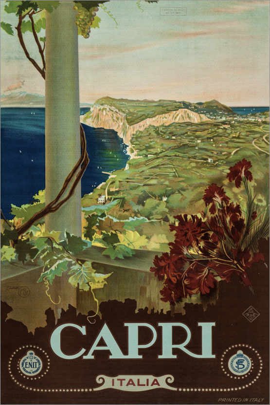 Póster Capri, Italia