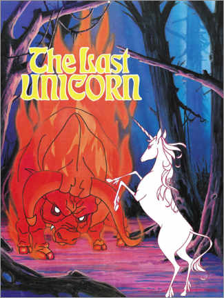 Lienzo  El último unicornio - Vintage Entertainment Collection