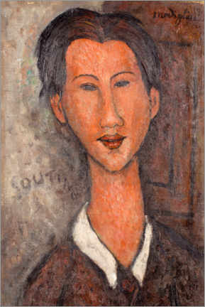 Cuadro de metacrilato  Retrato del mimo sur - Amedeo Modigliani