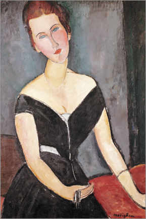Lienzo  Madame G. van Muyden - Amedeo Modigliani