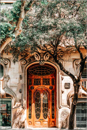 Póster Casa Comalat en Barcelona