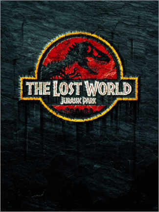 Cuadro de madera  El mundo perdido: Jurassic Park