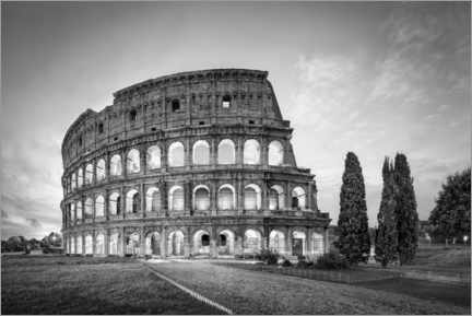 Cuadro de metacrilato  Coliseo en Roma - Jan Christopher Becke