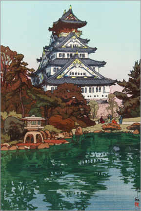 Póster Castillo de Osaka