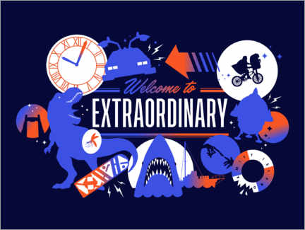 Póster  Welcome to the extraordinary
