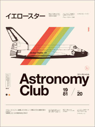 Póster Club de astronomía