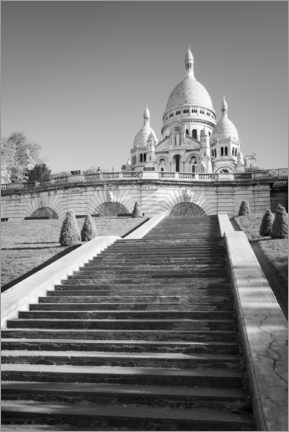 Lienzo  Basilika Sacré Coeur en Montmartre, París - Jan Christopher Becke
