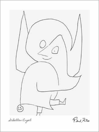 Póster  Bell Angel - Paul Klee