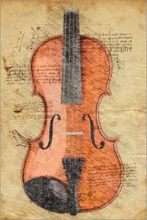 Póster Violin