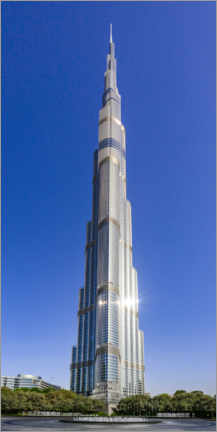 Lienzo  Burj Khalifa tower in Dubai - HADYPHOTO