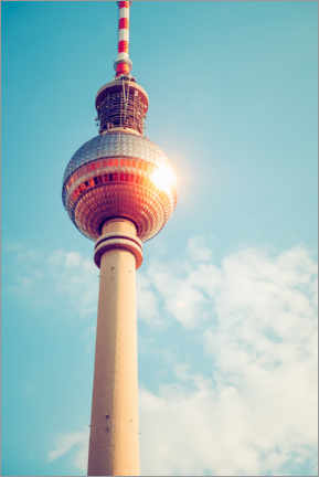 Póster Berlin TV tower