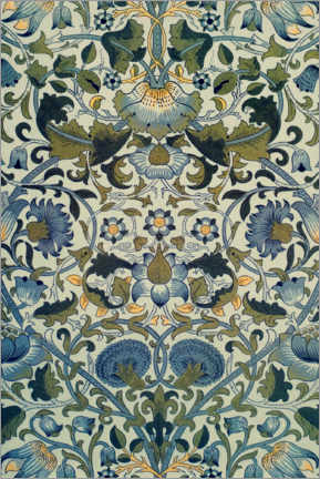 Vinilo para la pared  Lodden Chintz textile printing - William Morris