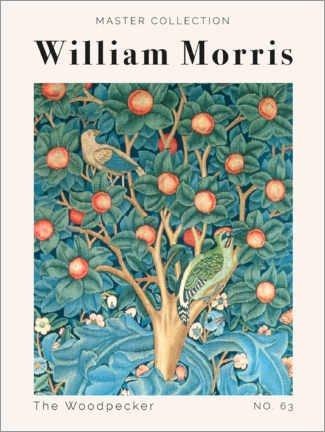 Póster  The Woodpecker No. 63 - William Morris