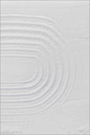 Cuadro de plexi-alu  White textures - rainbow - Studio Nahili