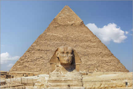 Póster  Sphinx and Pyramid - Manjik Pictures