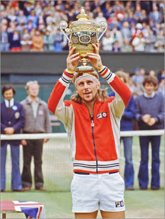 Póster  Björn Borg, Tennis player