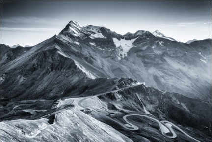 Cuadro de plexi-alu  Grossglockner High Alpine Road - Mikolaj Gospodarek