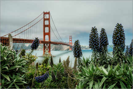 Lienzo  Golden Gate Bridge, San Francisco - Stefan Becker