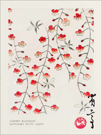 Cuadro de aluminio  Japandi - Cherry Blossom - Watanabe Seitei