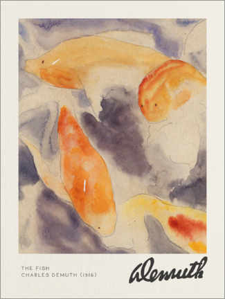 Póster  The Fish - Charles Demuth