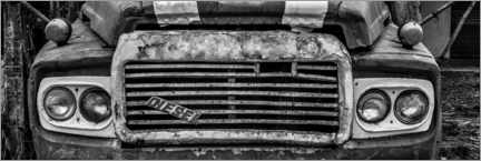 Cuadro de plexi-alu  Old truck - Walter Quirtmair