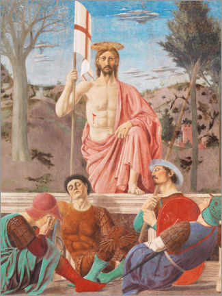 Póster  Resurrección de Cristo - Piero della Francesca