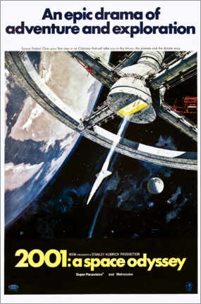 Cuadro de aluminio  2001: A Space Odyssey