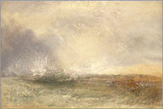 Vinilo para la pared  Mar en tempestad - Joseph Mallord William Turner