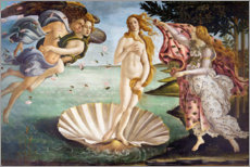 Cuadro de madera  El nacimiento de Venus - Sandro Botticelli
