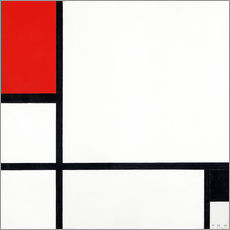 Vinilo para la pared  Composición, 1929 - Piet Mondriaan