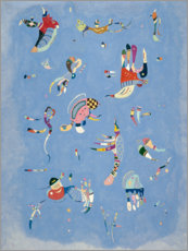 Póster  Cielo azul - Wassily Kandinsky