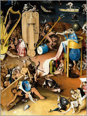 Vinilo para la pared  Jardín de las delicias, el infierno (detalle) - Hieronymus Bosch