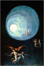 Cuadro de plexi-alu  Ascenso en el paraíso (detalle) - Hieronymus Bosch
