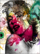 Cuadro de plexi-alu  Marilyn Monroe - Mark Ashkenazi