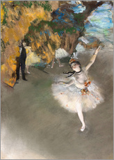 Cuadro de plexi-alu  Ballet - Edgar Degas