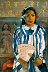 Cuadro de plexi-alu  Los ancestros de Tehamana - Paul Gauguin