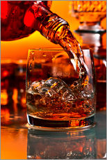 Cuadro de plexi-alu  whiskey and ice