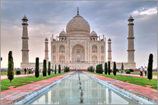 Vinilo para la pared  Taj Mahal - Mausoleo en Agra - HADYPHOTO