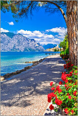 Cuadro de plexi-alu  Lago di Garda, Italia