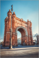 Cuadro de madera  Arco de Triunfo, Barcelona - Sören Bartosch
