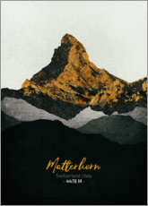 Póster  Matterhorn - Tobias Roetsch
