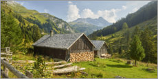 Lienzo  Los Alpes en verano - Rainer Mirau
