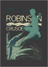 Vinilo para la pared  Robinson Crusoe - Timone