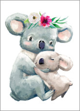 Póster  Mamá koala - Eve Farb