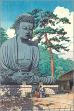 Cuadro de madera  Gran Buda en Kamakura - Kawase Hasui