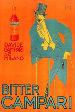 Cuadro de metacrilato  Bitter Campari - Vintage Advertising Collection