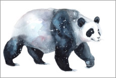 Póster  Panda cósmico - Déborah Maradan