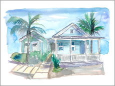Póster Casa de ensueño en Key West